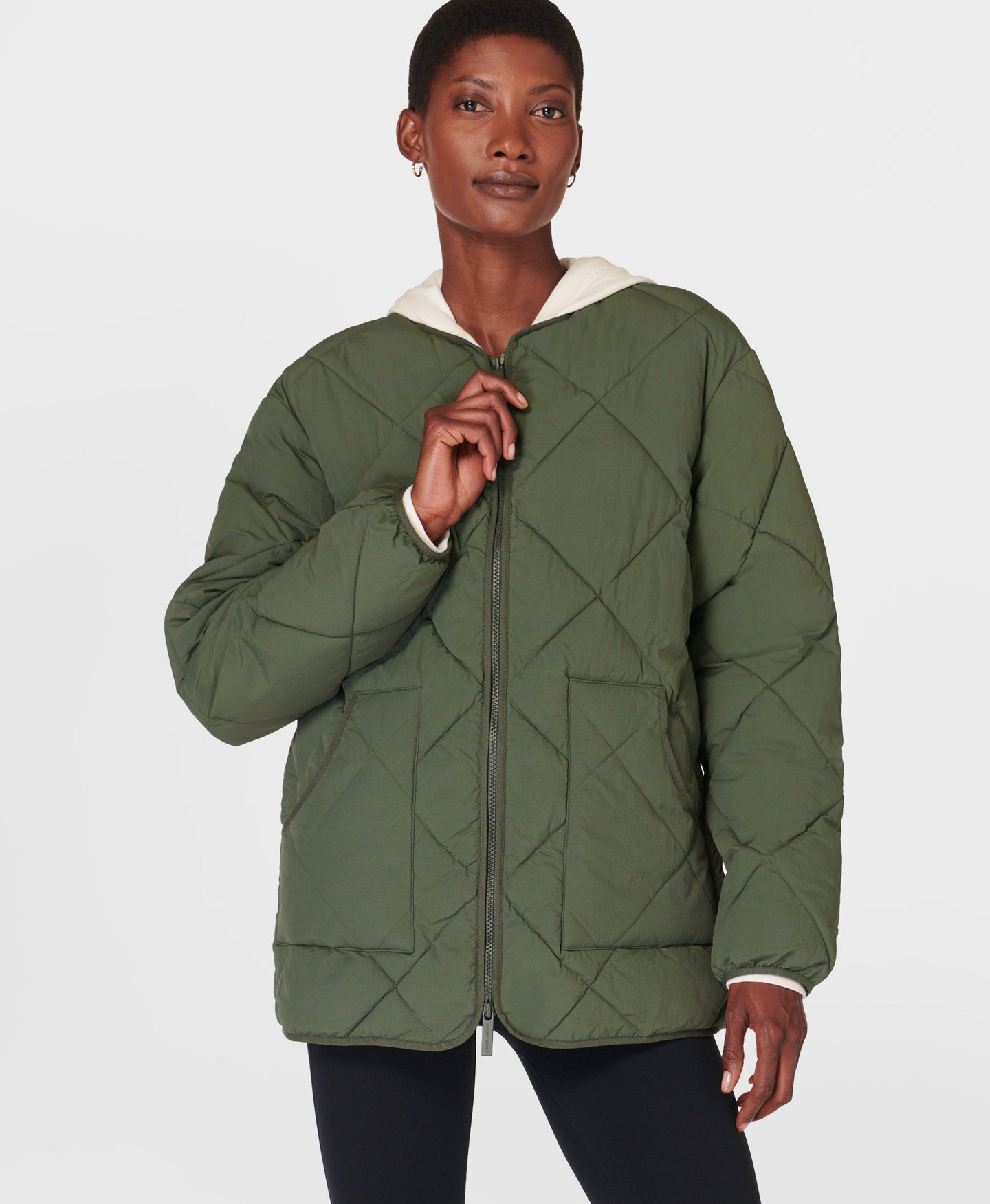 On The Move Lightweight Jacket Sb9382 Ivy-Green