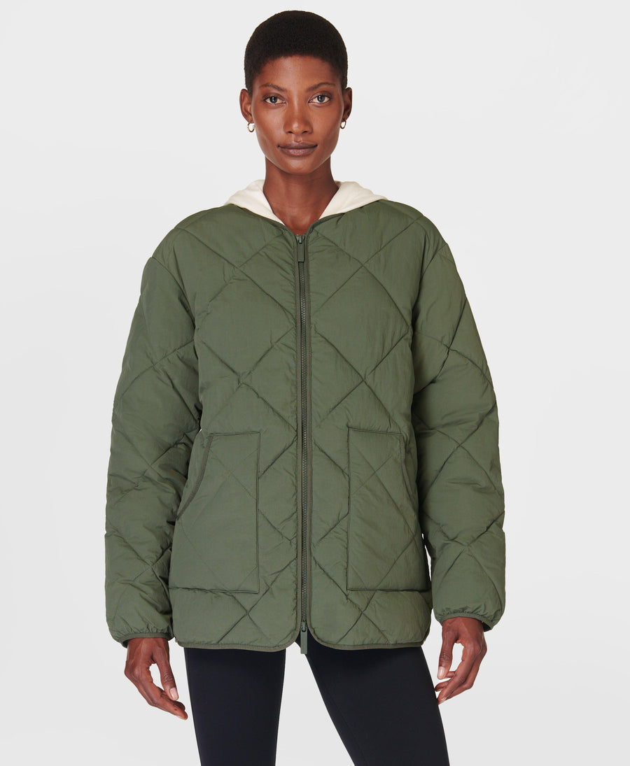 On The Move Lightweight Jacket Sb9382 Ivy-Green