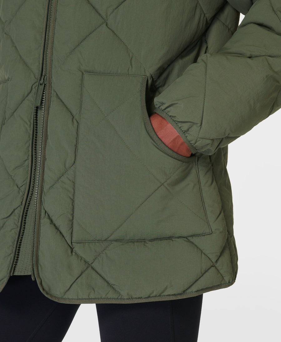 On The Move Lightweight Jacket Sb9382 Ivy-Green