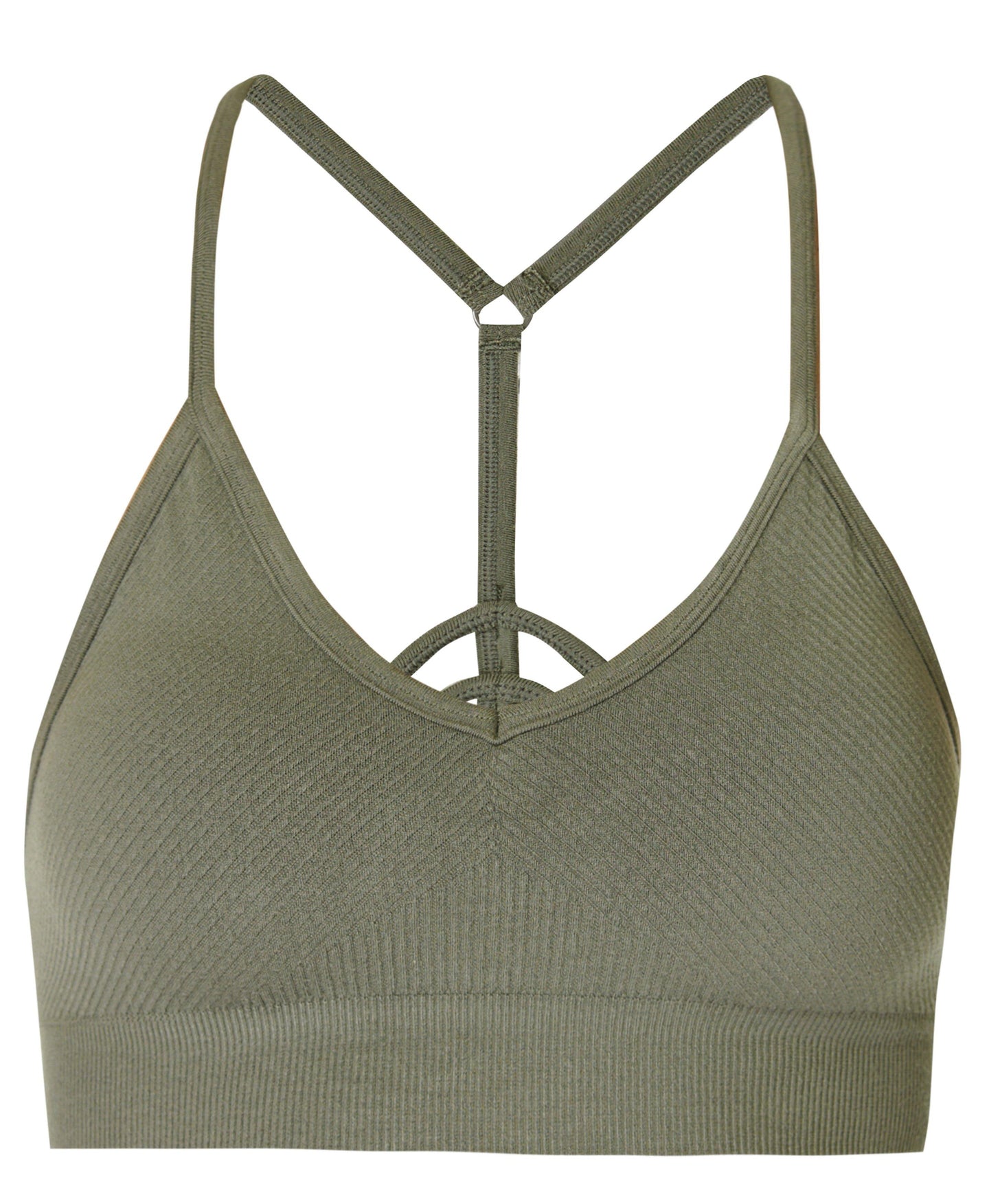 Mindful Seamless Yoga Bra Sb9432 Umbra-Green