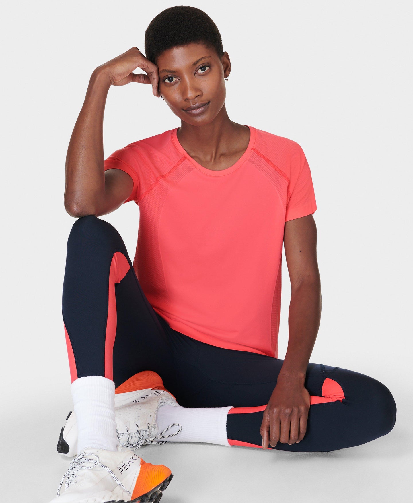 Athlete Seamless Featherweight Sb9449 Coral-Pink