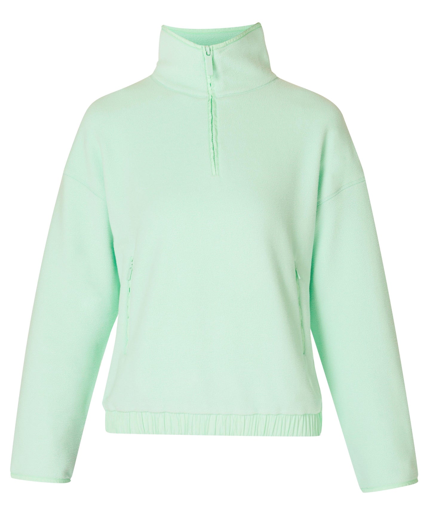 Mallow Half Zip Pullover Sb9539 Neo-Mint-Green