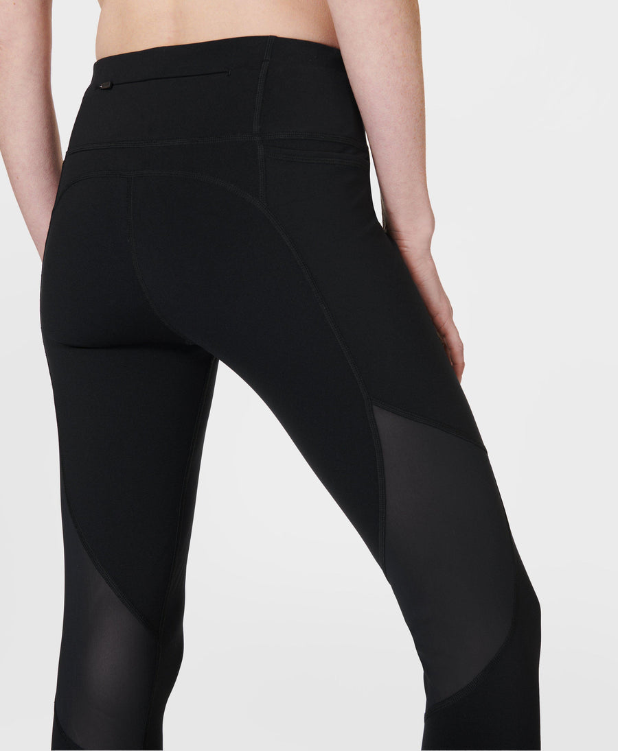 Aerial Core Workout Leggings Sb9549 Black