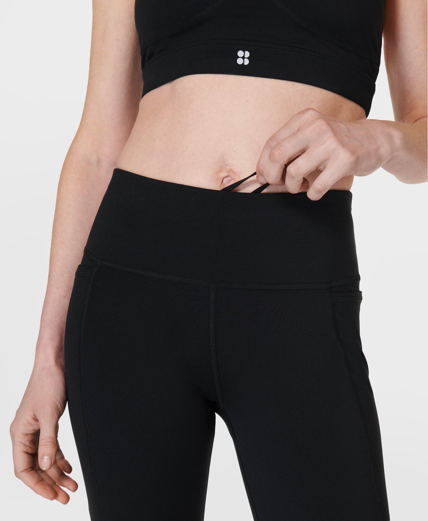 Aerial Core Workout Leggings Sb9549 Black