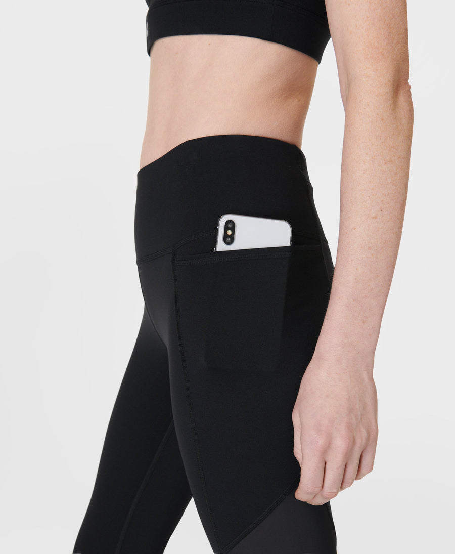 Aerial Core 7/8 Workout Leggin Sb954978 Black