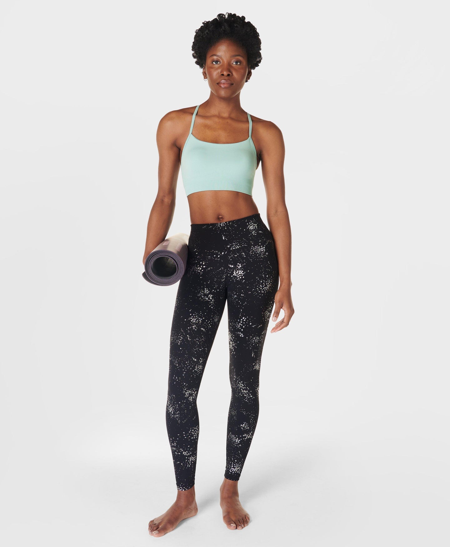 Spirit Restored Yoga Bra Sb9610 Muted-Teal-Blue