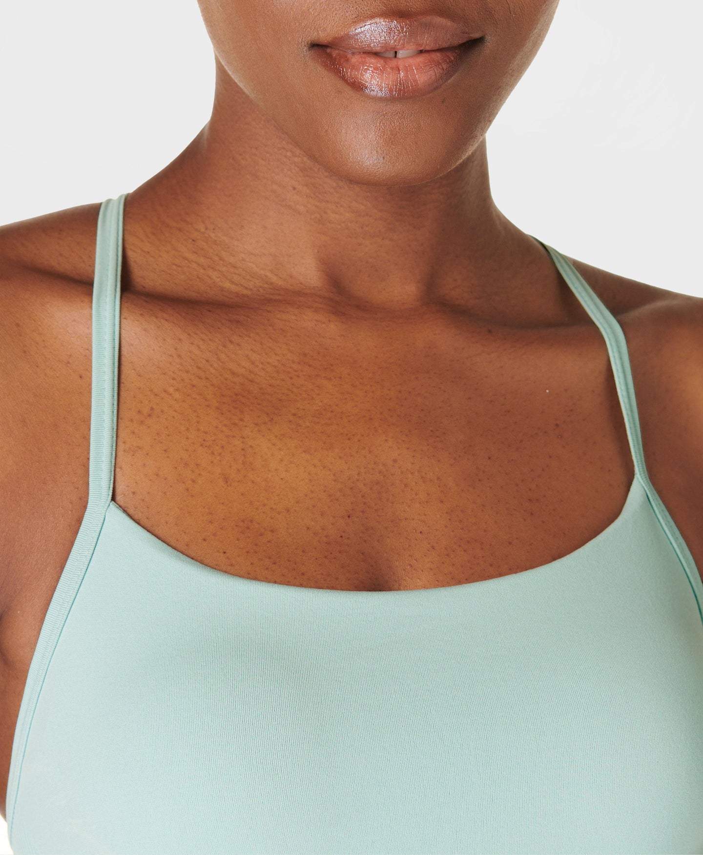 Spirit Restored Yoga Bra Sb9610 Muted-Teal-Blue