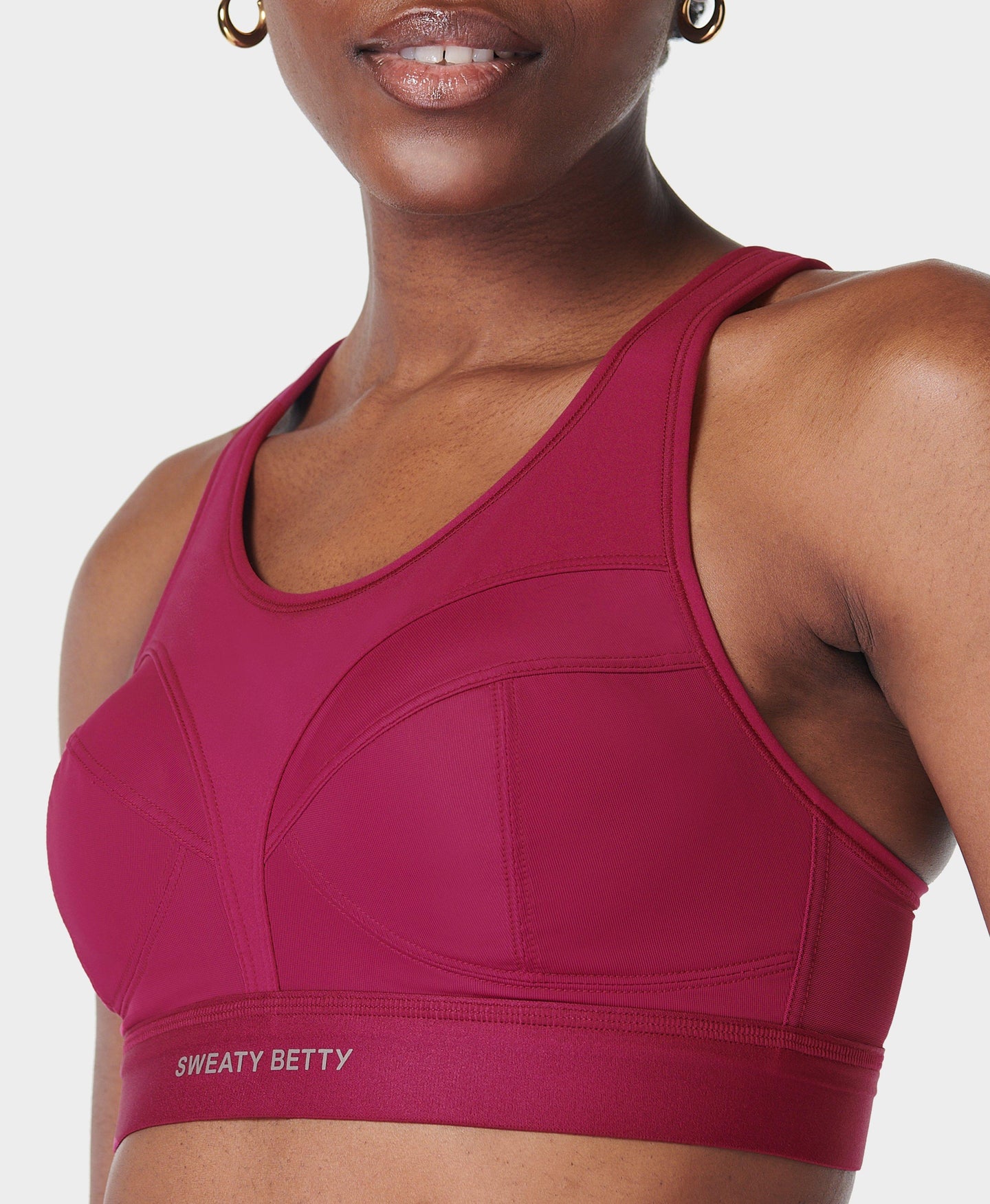 Power Pro Running Bra Sb9616 Ruby-Red