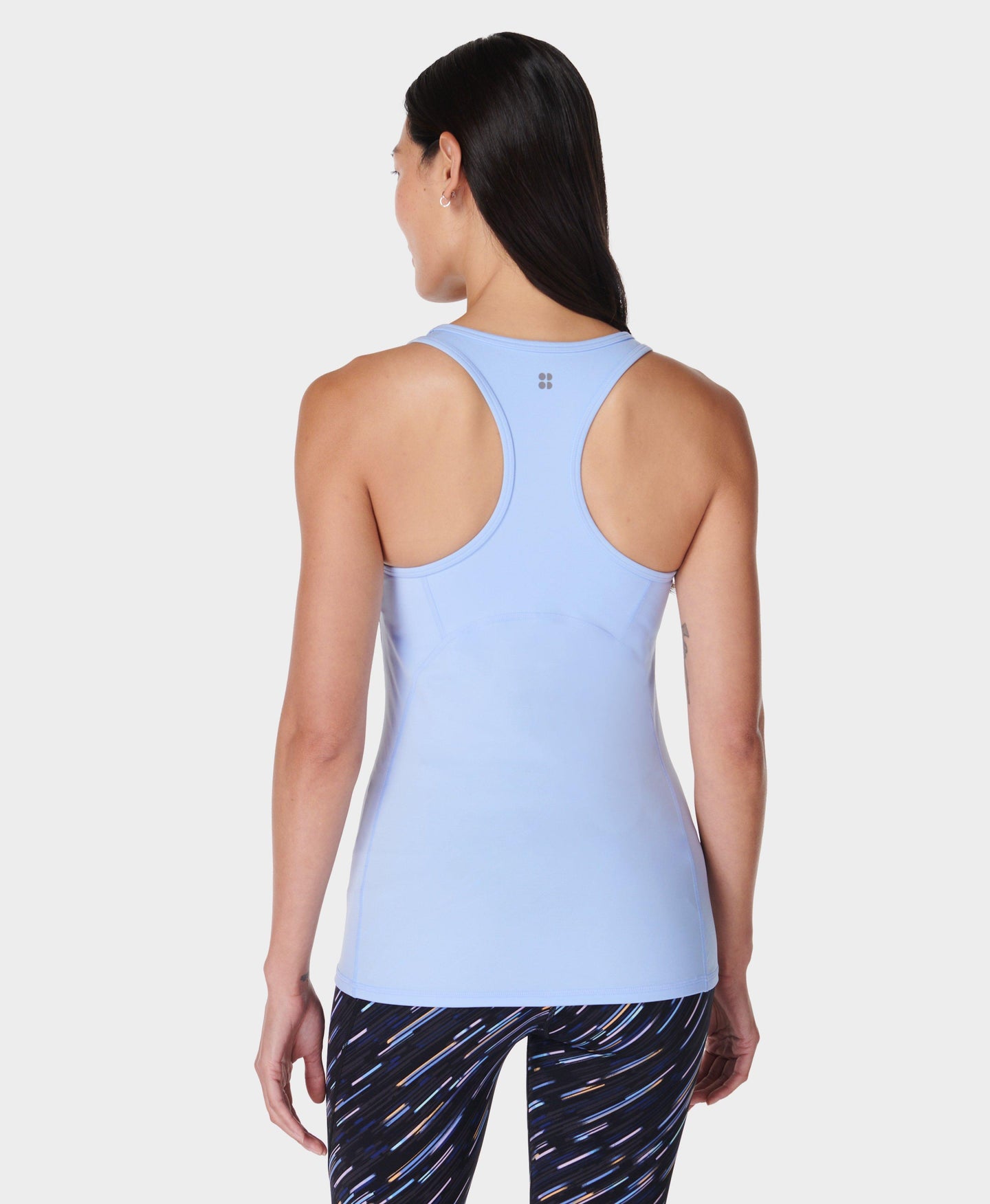 Power Medium Impact Gym Tank Sb9637 Breeze-Blue