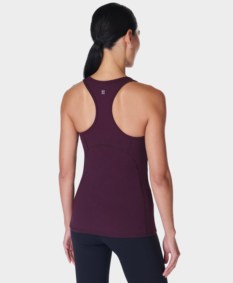 Power Medium Impact Gym Tank Sb9637 Midnight-Cherry-Purp