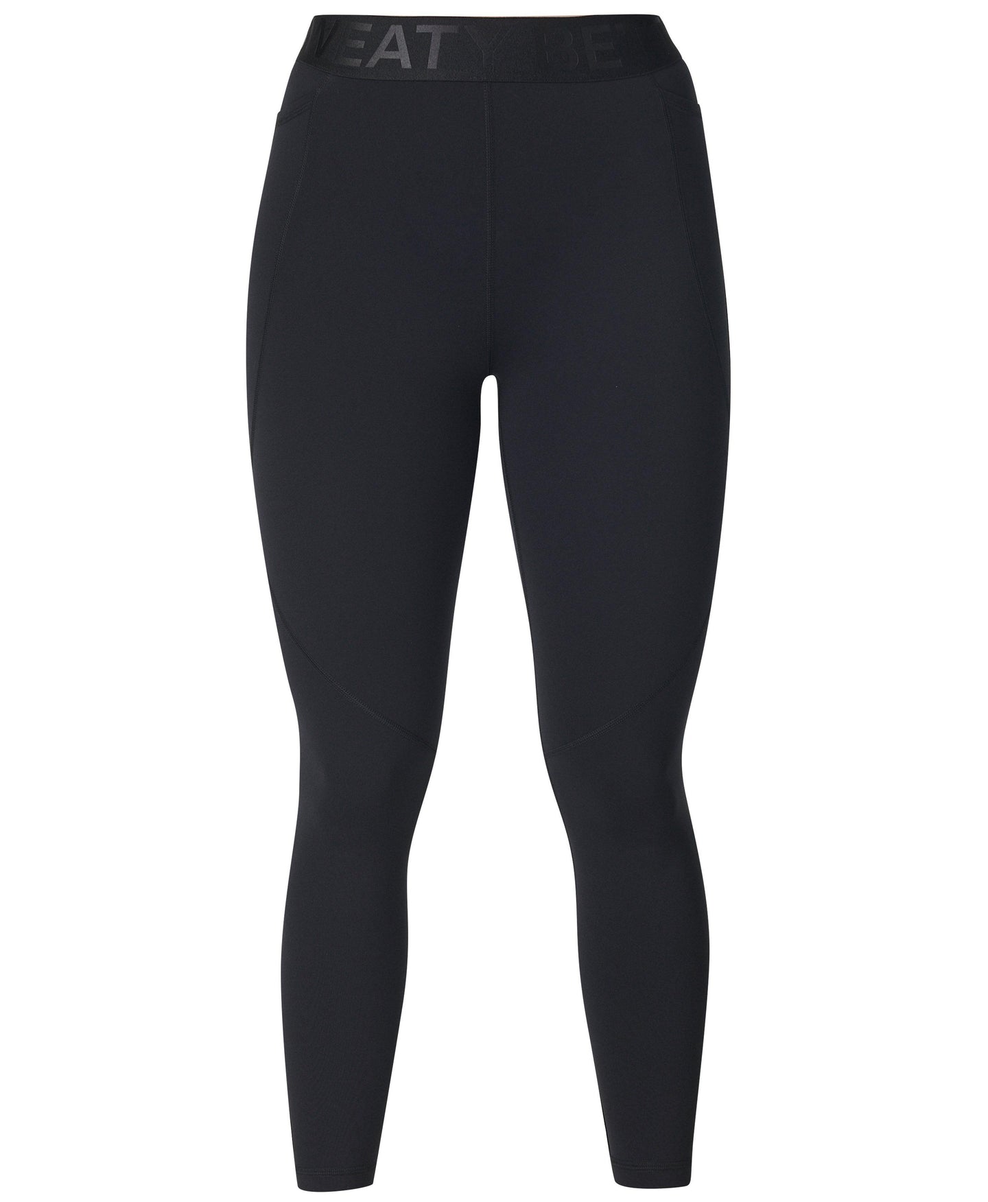 Power Elastic Waist Gym Leggin Sb9644 Black