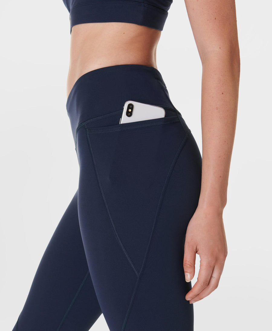 Leak Protect Power Leggings 7/ Sb965378 Navy-Blue