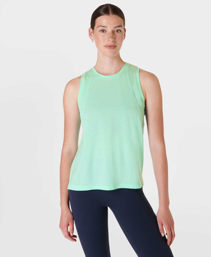 Soft Flow Studio Tank Sb9666 Neo-Mint-Green