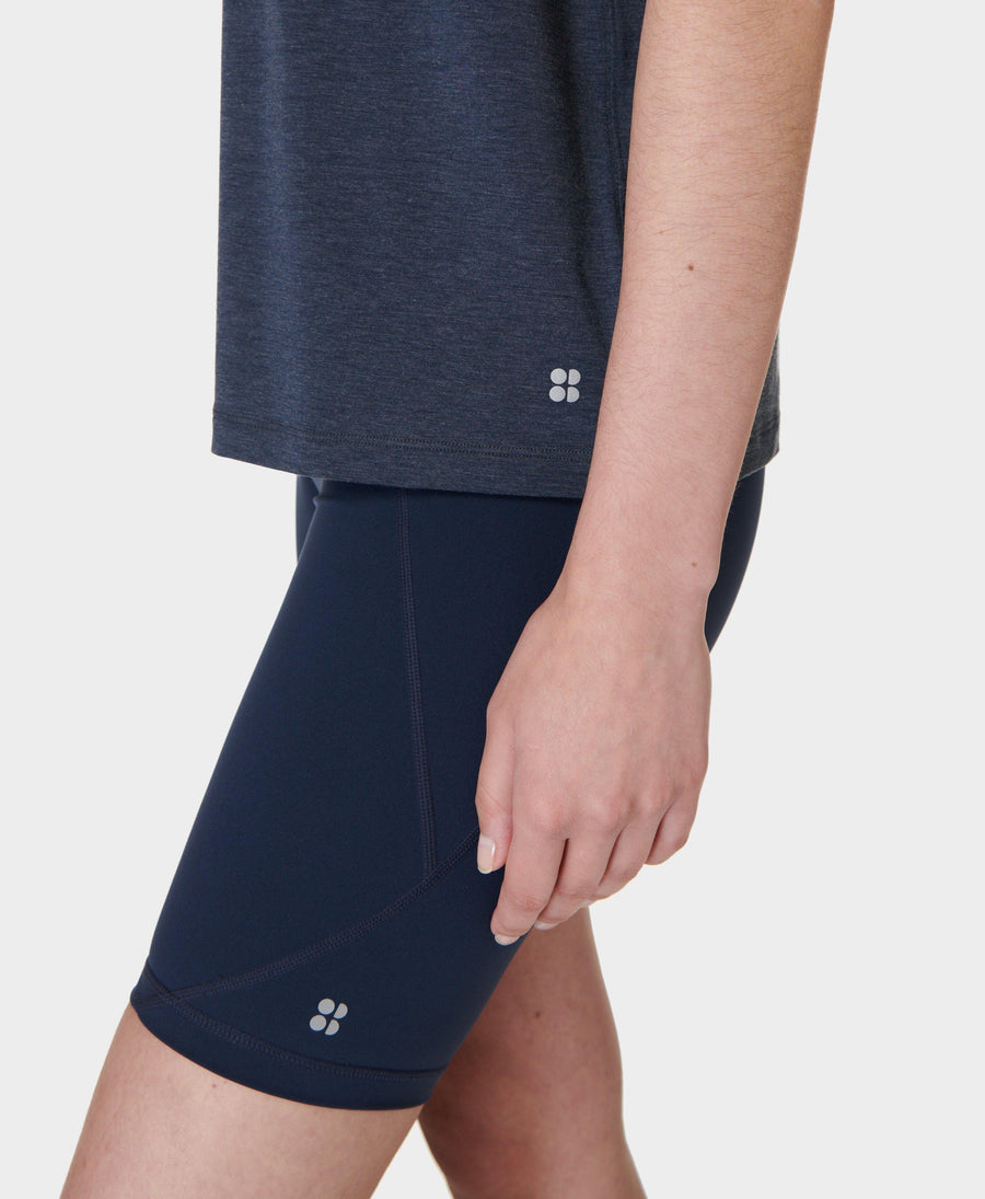 Soft Flow Studio Tee Sb9667 Navy-Blue