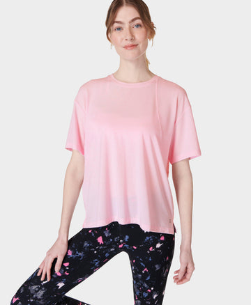 Soft Flow Studio Tee Sb9667 Nerine-Pink