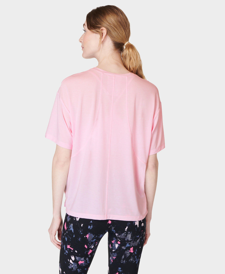 Soft Flow Studio Tee Sb9667 Nerine-Pink