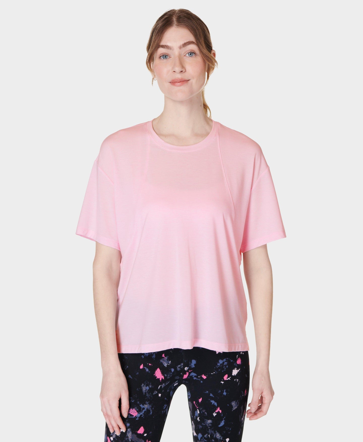 Soft Flow Studio Tee Sb9667 Nerine-Pink