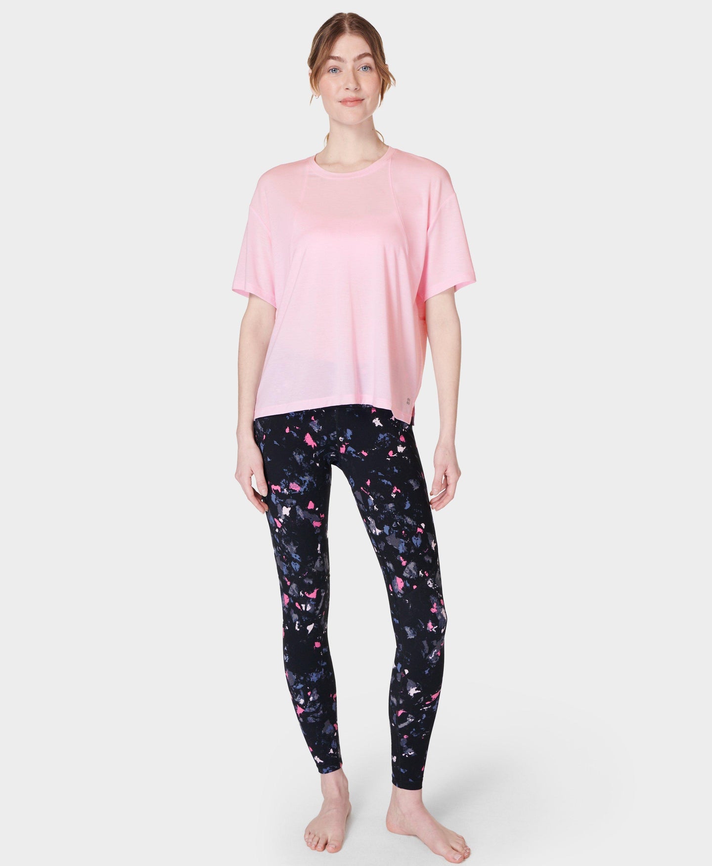 Soft Flow Studio Tee Sb9667 Nerine-Pink