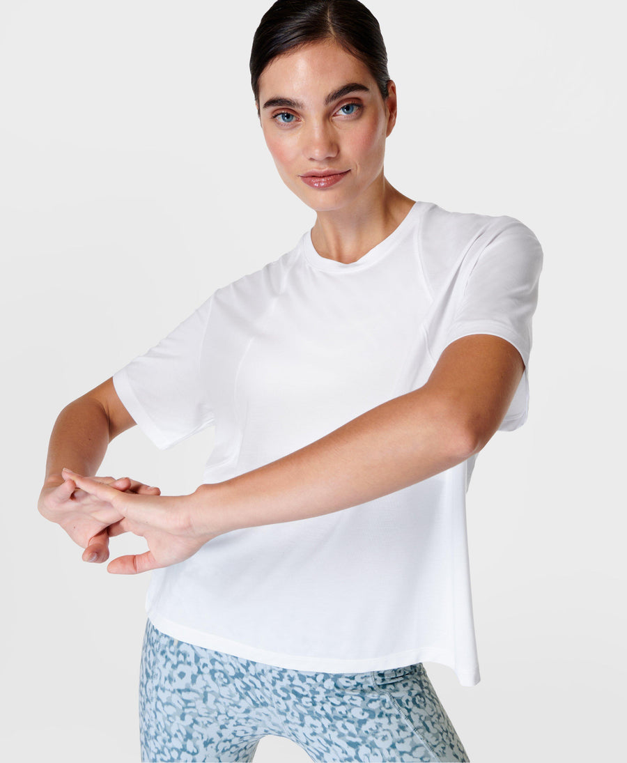 Soft Flow Studio Tee Sb9667 White