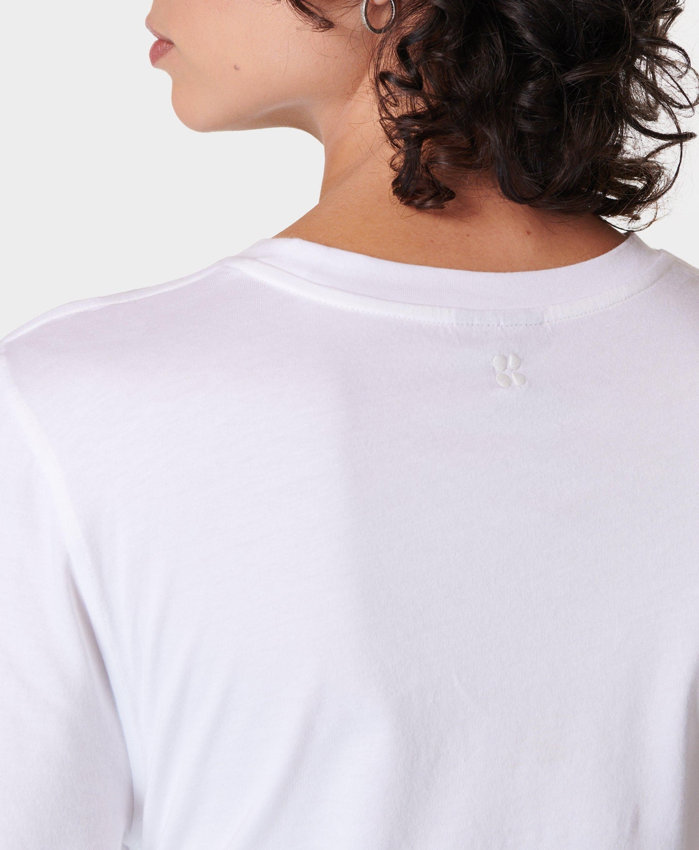 Bodice Detail T-shirt Sb9691 White