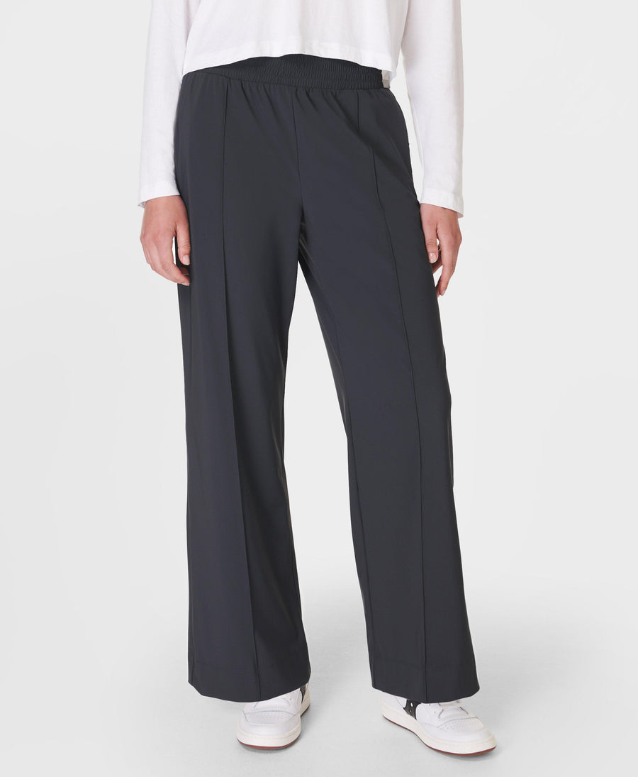 Explorer Wide Leg Track Pant Sb9697 Active-Grey