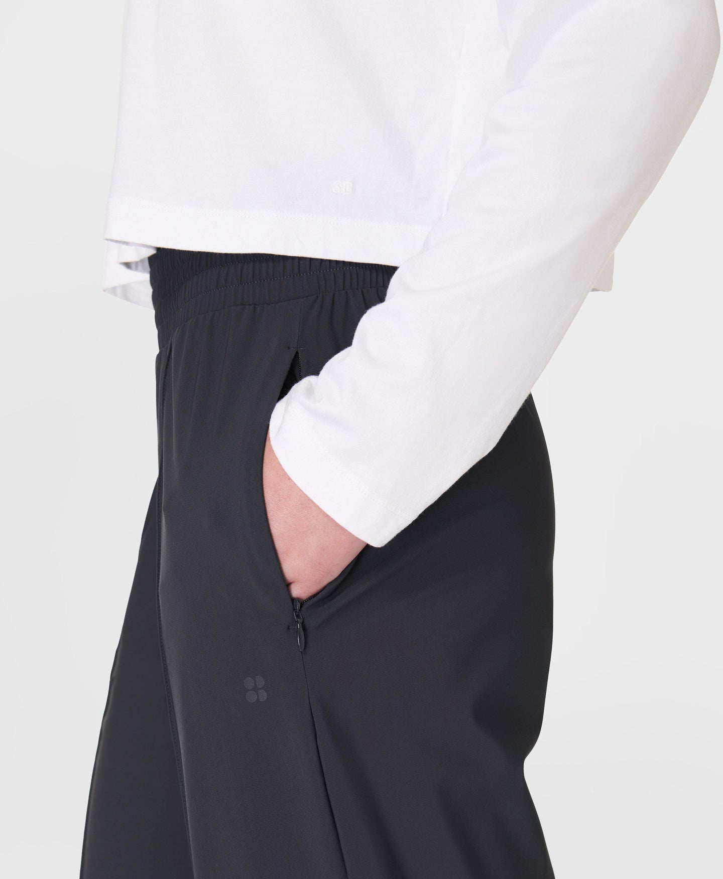 Explorer Wide Leg Track Pant Sb9697 Active-Grey