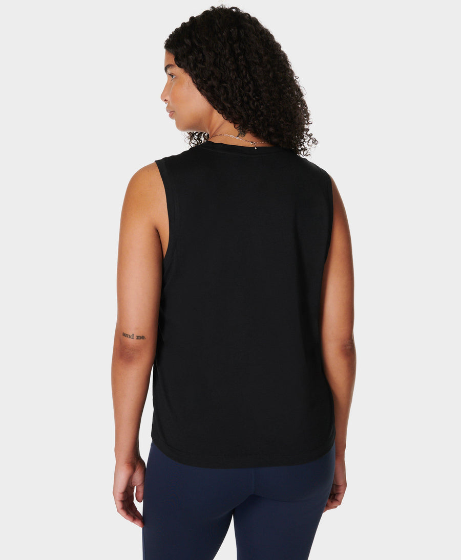 Essential Sleeveless Tank Sb9699 Black