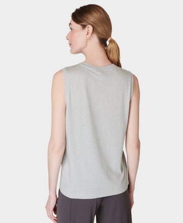 Essential Sleeveless Tank Sb9699b Light-Grey-Marl