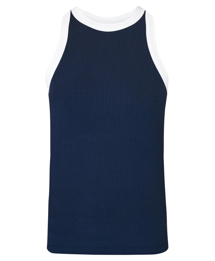 Harper Racer Tank Top Sb9700 Navy-Blue