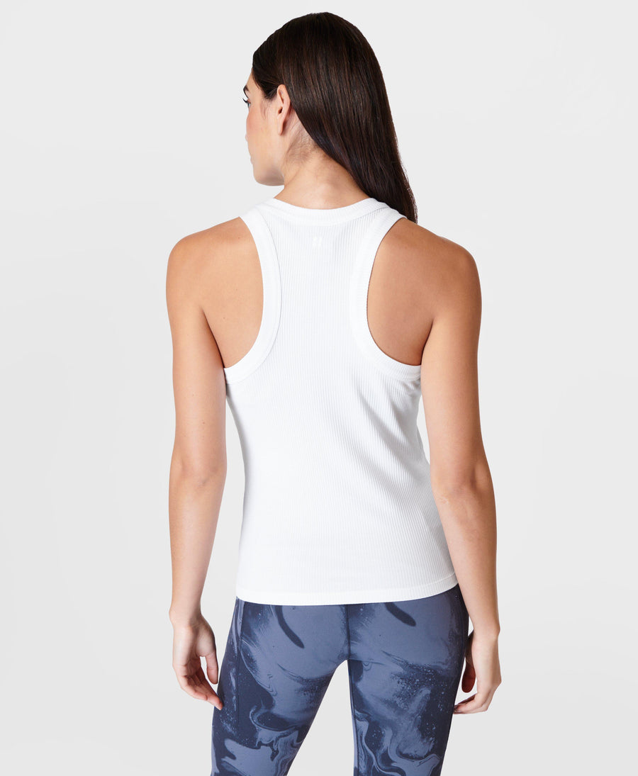 Harper Racer Tank Top Sb9700 White