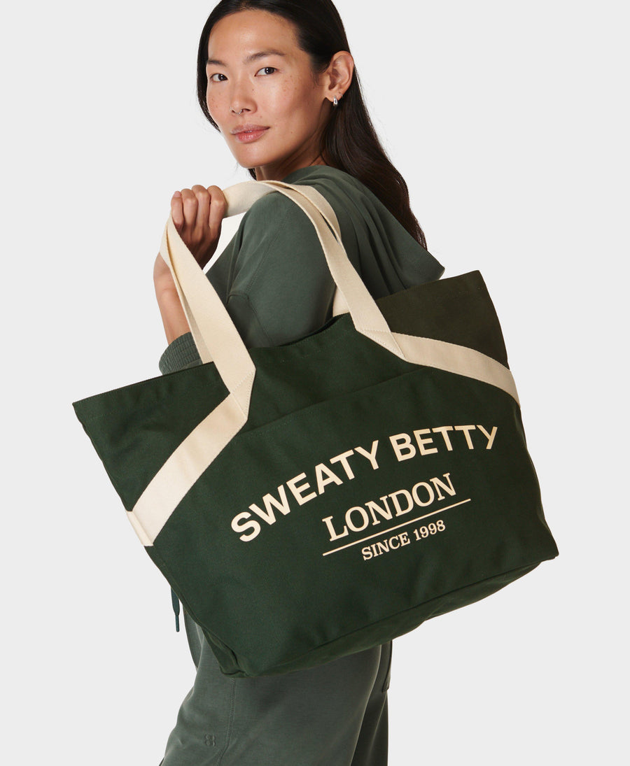 Essentials Canvas Tote Sb9704 Trek-Green