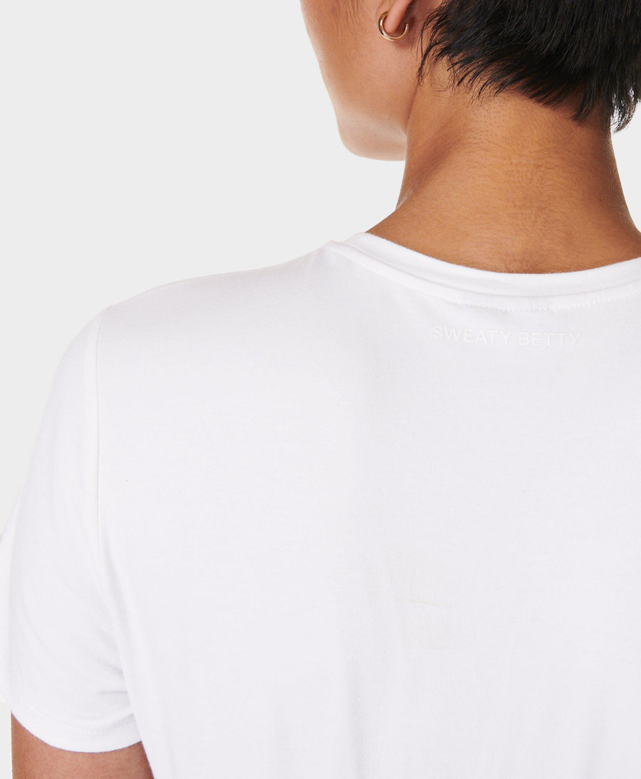 Essential Sculpt Short Sleeve Sb9778 White