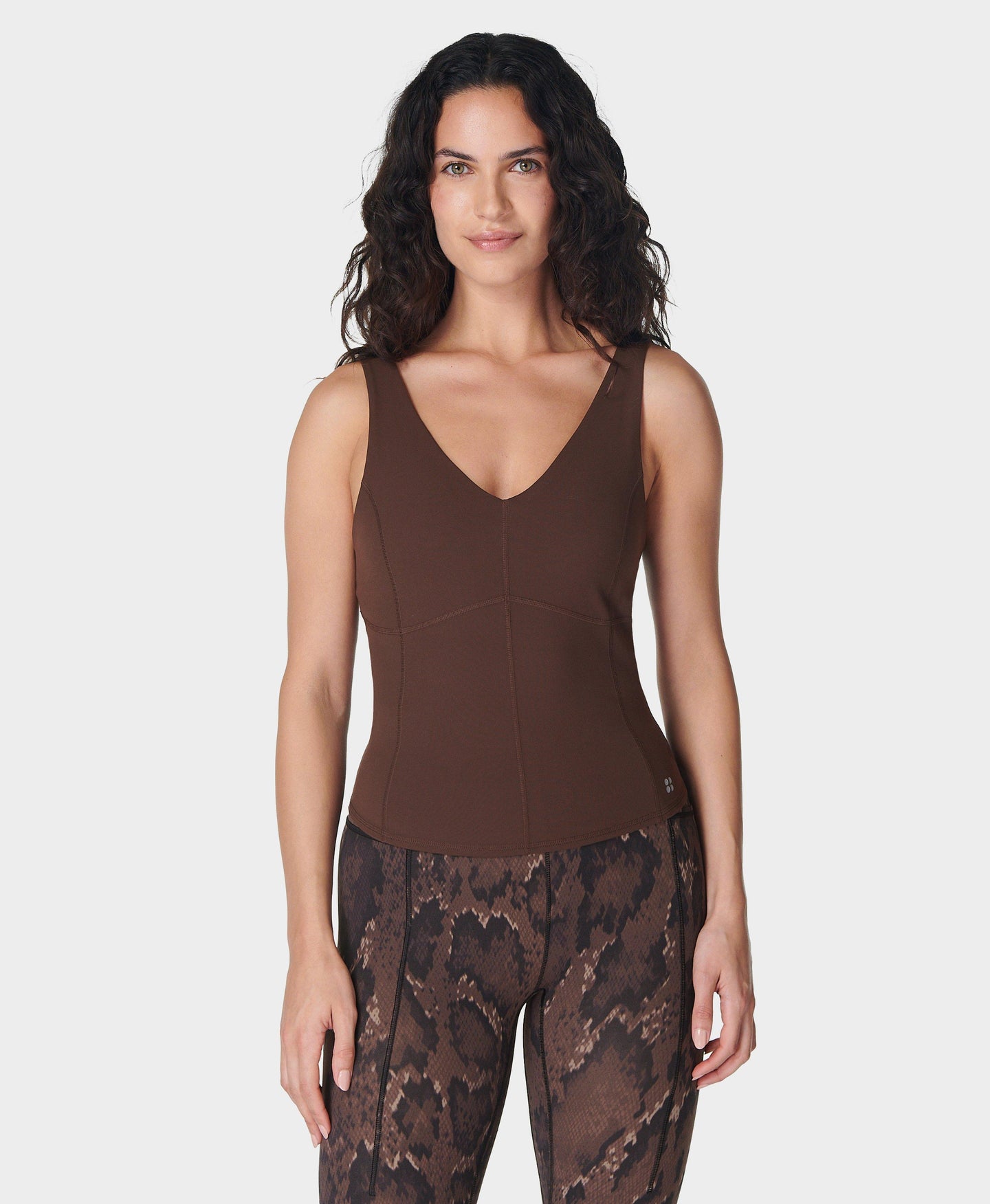 Super Soft Sculpting Tank Sb9794 Cacao-Brown