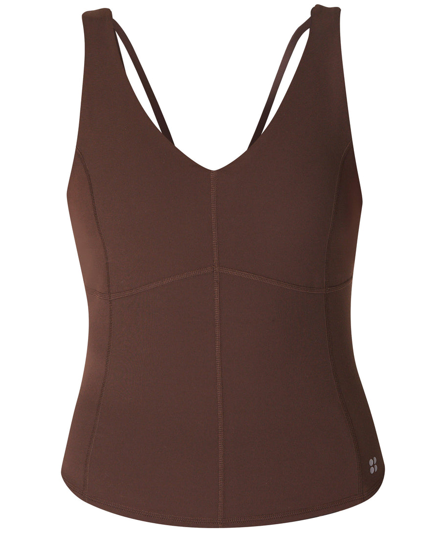 Super Soft Sculpting Tank Sb9794 Cacao-Brown