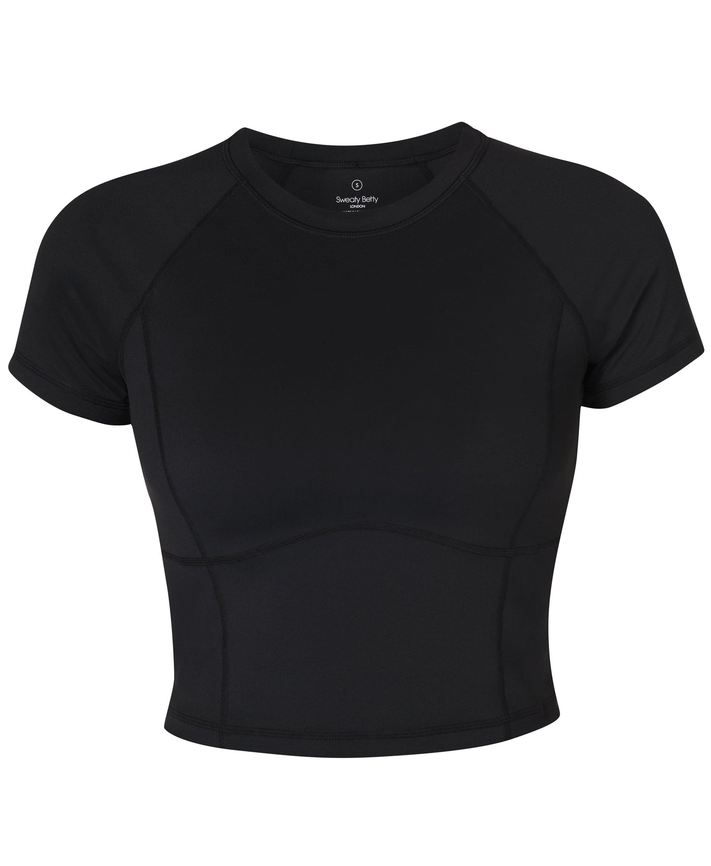 All Day Active Cropped T-shirt Sb9798 Black