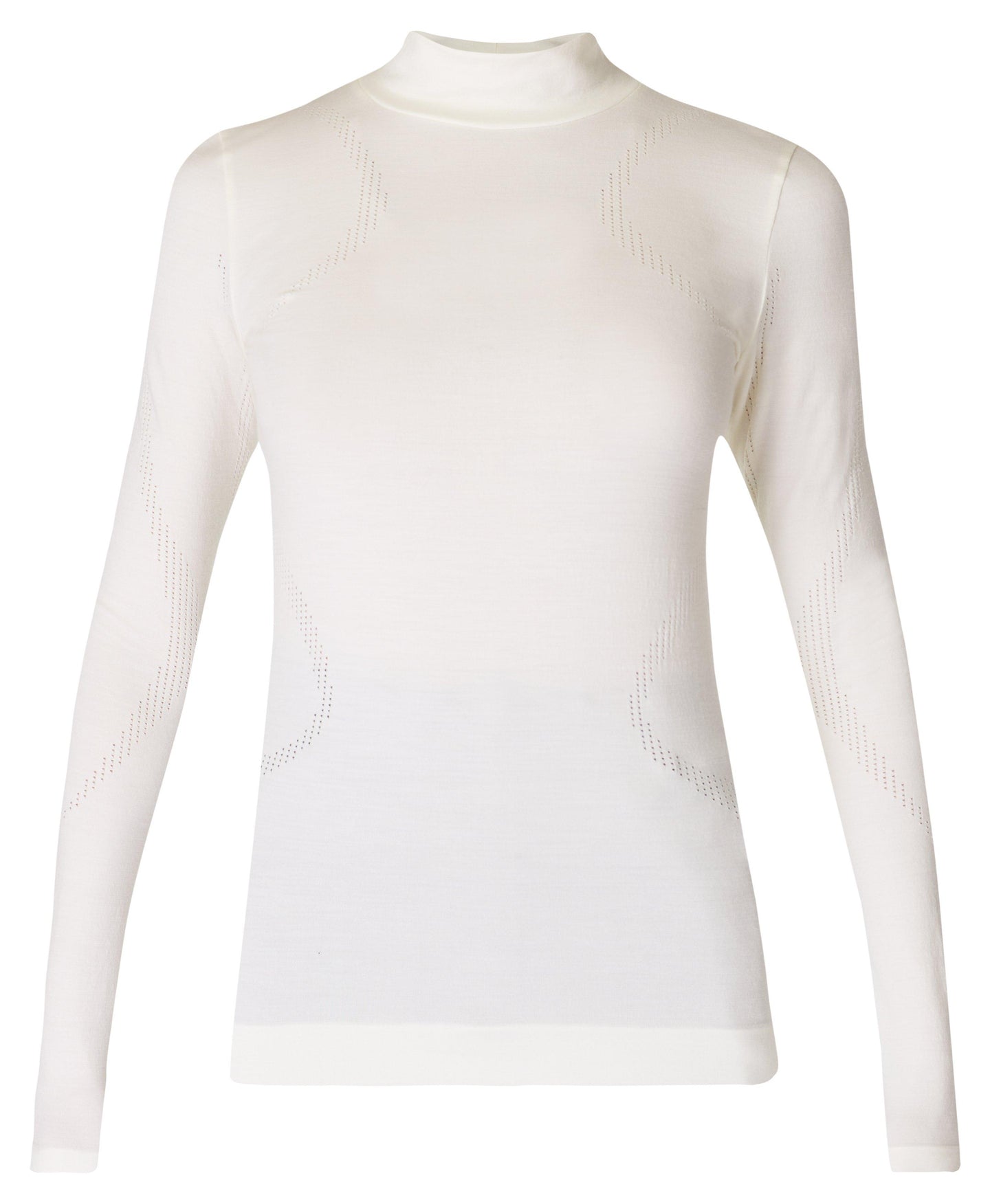 Merino Blend Turtle Neck Base Sb9811 Studio-White