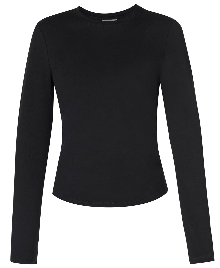 Essential Sculpt Long Sleeve T Sb9818 Black