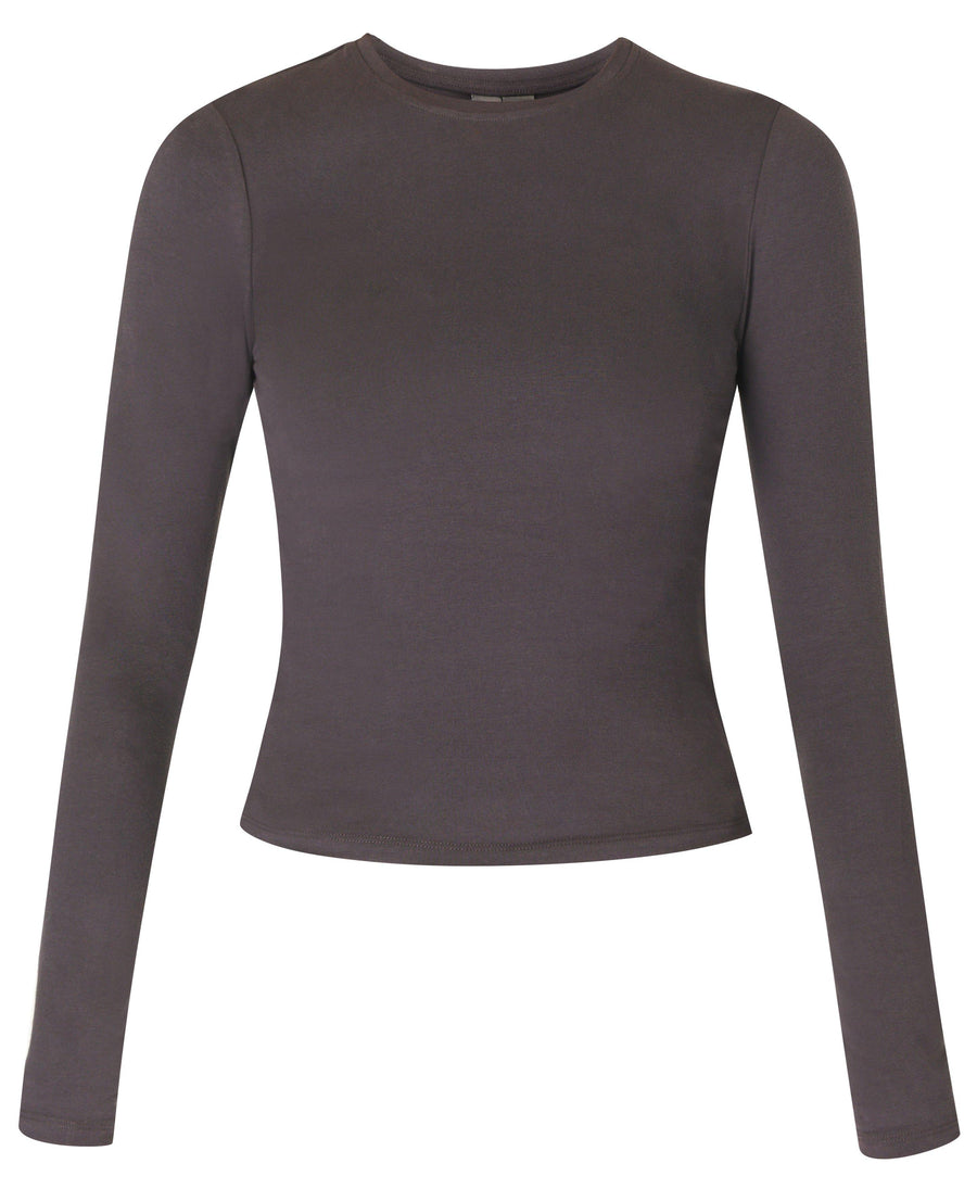 Essential Sculpt Long Sleeve T Sb9818 Urban-Grey