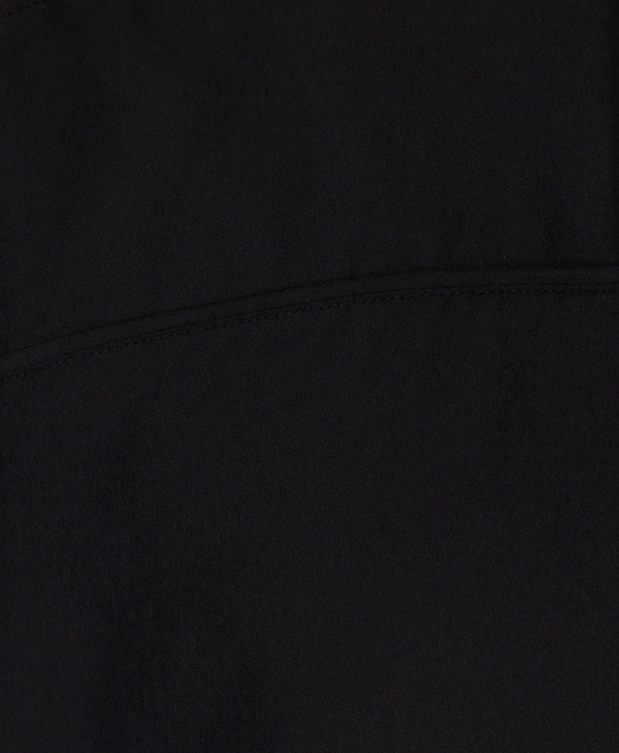 Fleece Lined Half Zip Sb9820 Black