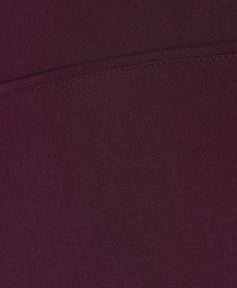 Fleece Lined Half Zip Sb9820 Midnight-Cherry-Purp