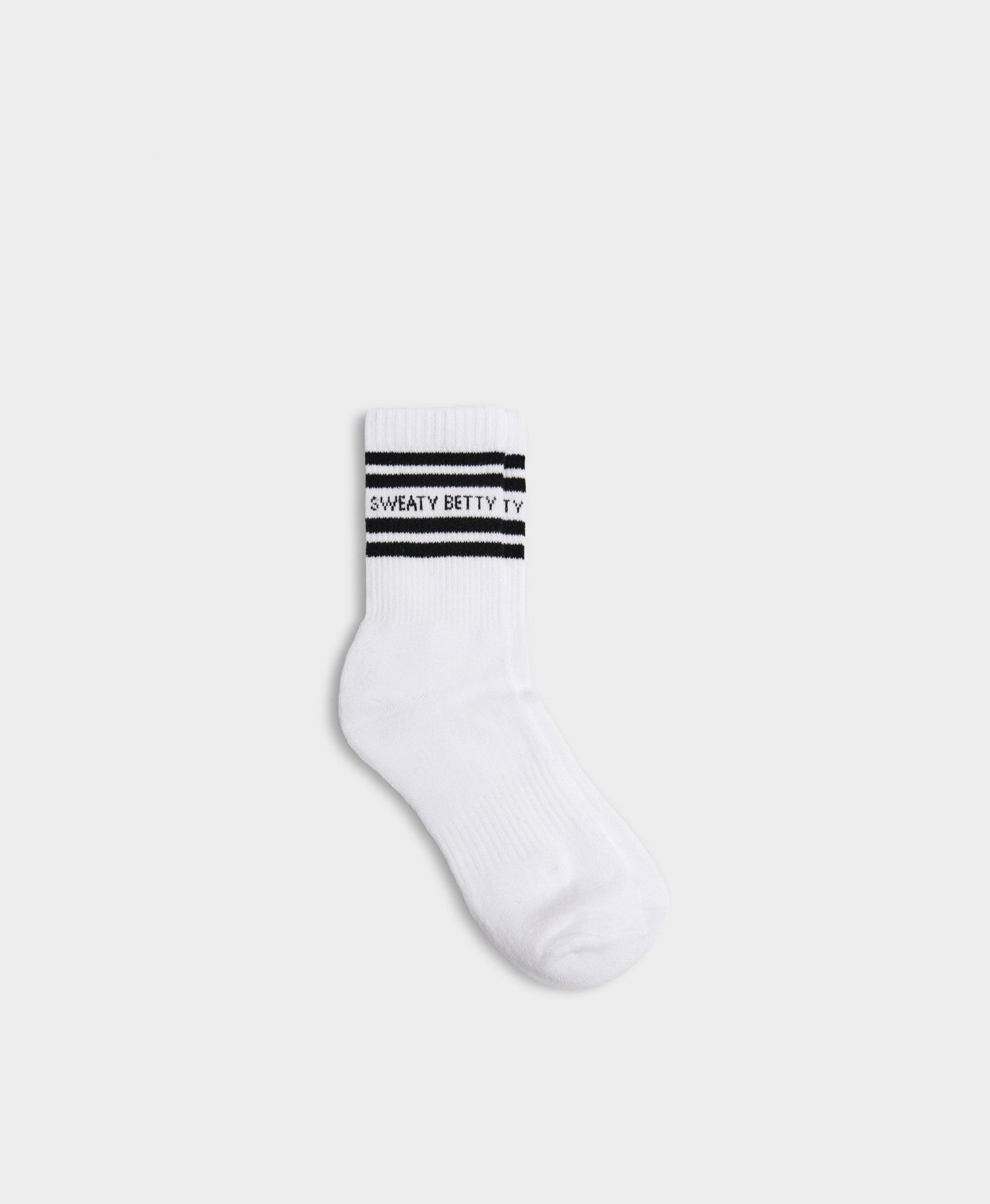 Varsity Slogan Socks Sb9822a White-Black