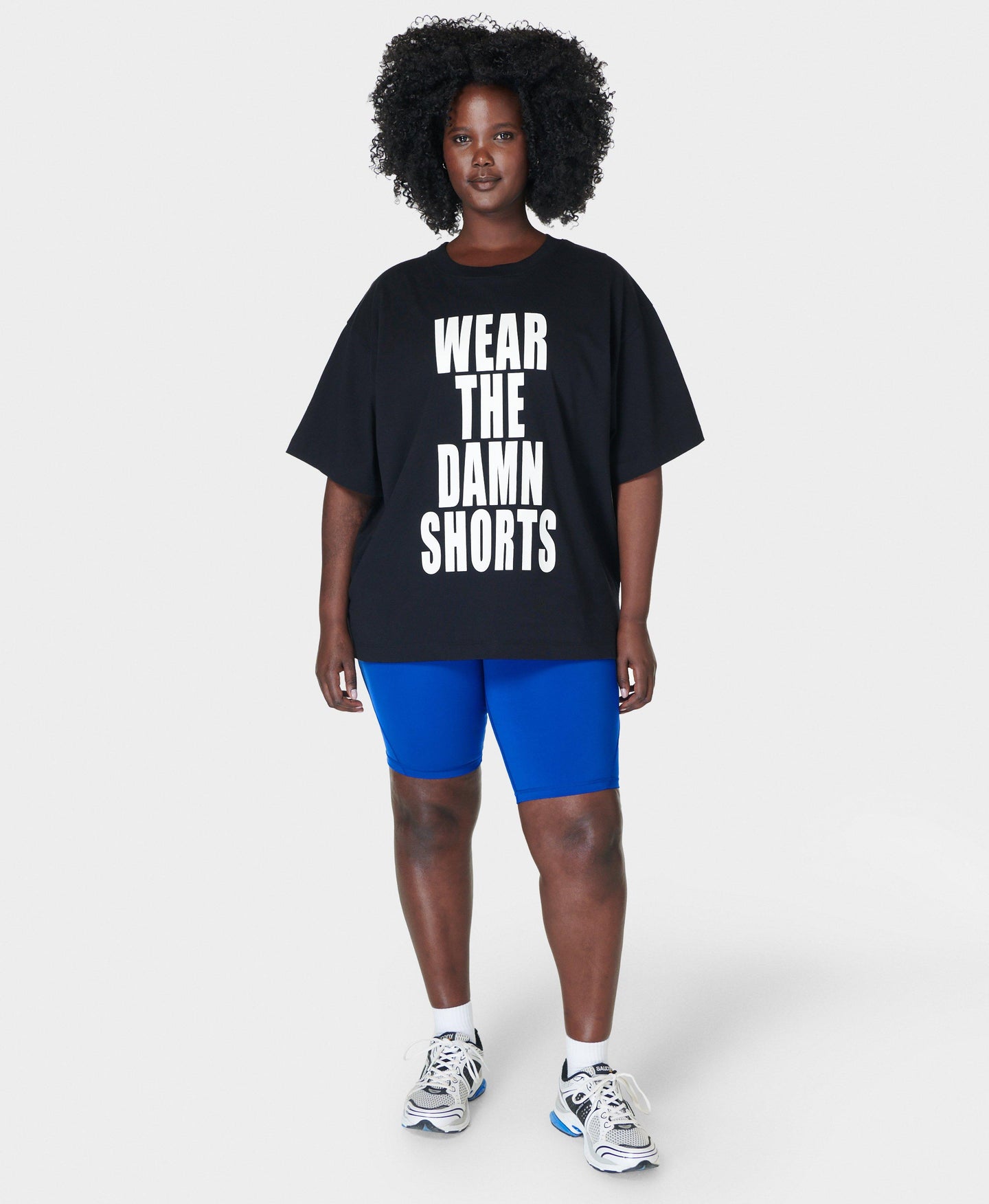 Wear The Damn Shorts T-shirt Sb9835a Black