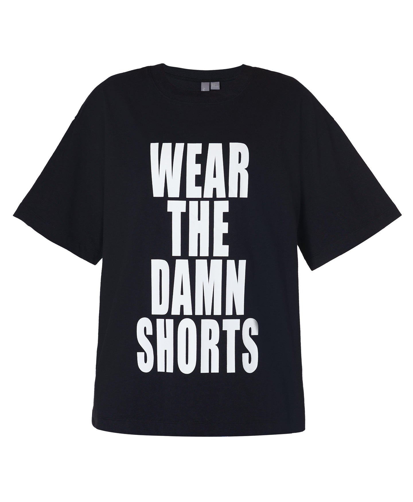 Wear The Damn Shorts T-shirt Sb9835a Black