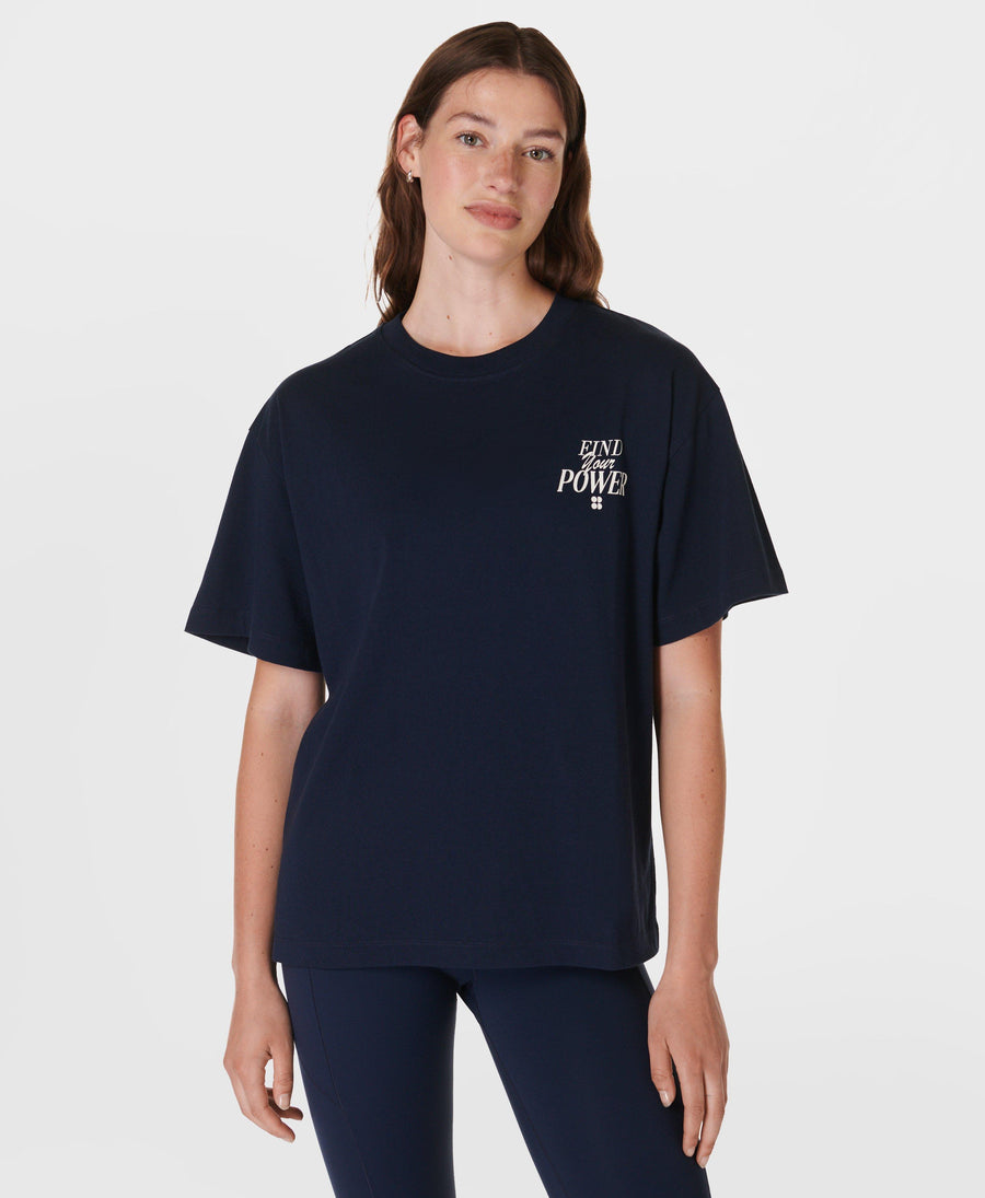 Find Your Power T-shirt Sb9836 Navy-Blue