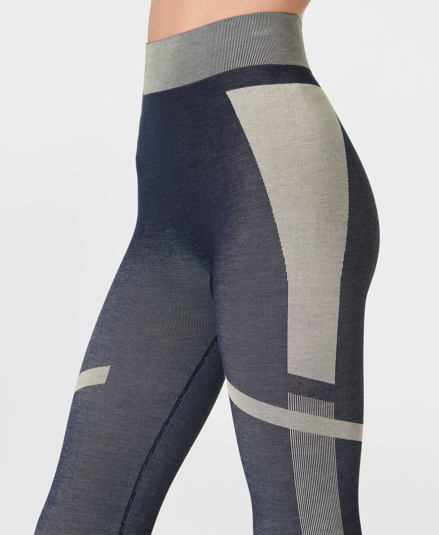 Modal Chevron Base Layer Leggi Sb9845 Navy-Blue