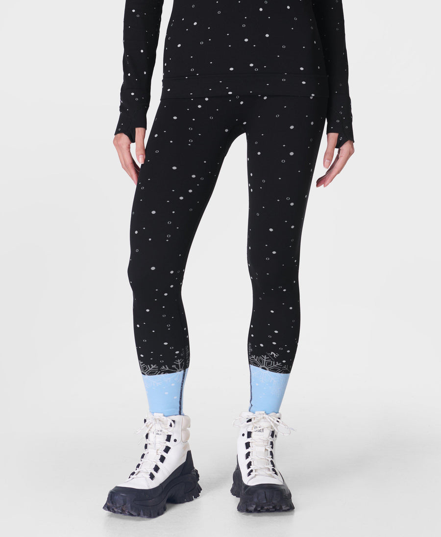 Snowflake Base Layer Legging Sb9868 Blue-Snowflake-Jacqu