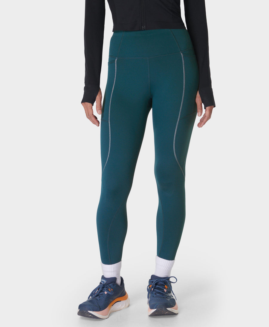 Therma Boost Running Leggings Sb9903 Deep-Green