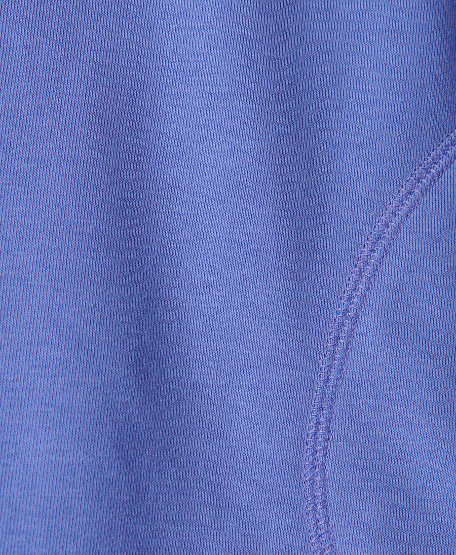 Revive Longline Hoody Sb9913 Cornflower-Blue