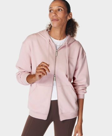 Revive Zip Through Hoody Sb9914 Pirouette-Pink