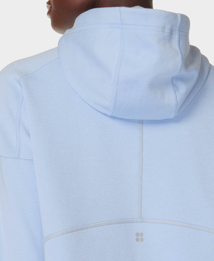 Tempo Train Hoodie Sb9917 Breeze-Blue